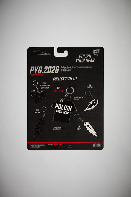 PYG T-SHIRT KEYCHAIN